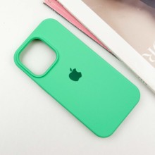 Чехол Silicone Case Full Protective (AA) для Apple iPhone 15 Pro Max (6.7") – Зеленый