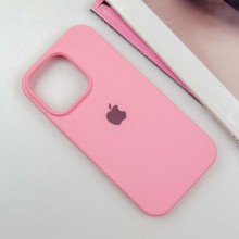 Чехол Silicone Case Full Protective (AA) для Apple iPhone 15 Pro Max (6.7") – Розовый