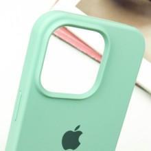 Чехол Silicone Case Full Protective (AA) для Apple iPhone 15 Pro Max (6.7") – Бирюзовый