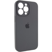 Чохол Silicone Case Full Camera Protective (AA) для Apple iPhone 15 Pro Max (6.7") – Сірий