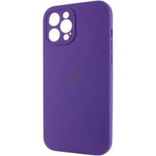 Чохол Silicone Case Full Camera Protective (AA) для Apple iPhone 15 Pro Max (6.7") – Фіолетовий