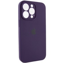 Чохол Silicone Case Full Camera Protective (AA) для Apple iPhone 15 Pro Max (6.7") – Фіолетовий