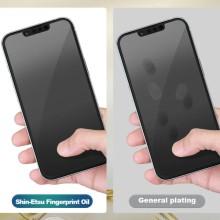 Защитное 2.5D стекло Blueo Corning Gorilla Glass для Apple iPhone 15 Pro Max (6.7") – Черный