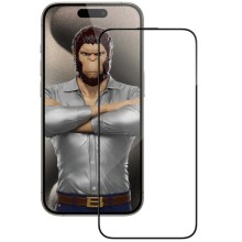 Защитное 3D стекло Blueo Hot Bending для Apple iPhone 15 Pro Max (6.7") – Черный