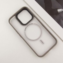 TPU+PC чехол Blueo Skin Friendly Frosted with MagSafe для Apple iPhone 15 Pro Max (6.7") – Серый