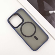 TPU+PC чехол Blueo Skin Friendly Frosted with MagSafe для Apple iPhone 15 Pro Max (6.7") – Синий