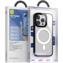 TPU+PC чохол Blueo Skin Friendly Frosted with MagSafe для Apple iPhone 15 Pro Max (6.7") – Чорний