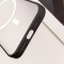 TPU+PC чохол Blueo Skin Friendly Frosted with MagSafe для Apple iPhone 15 Pro Max (6.7") – Чорний