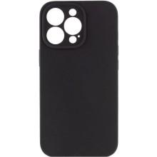 Чохол Silicone Case Full Camera Protective (AA) NO LOGO для Apple iPhone 15 Pro Max (6.7") (Чорний)