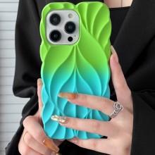 TPU чехол Leaf для Apple iPhone 15 Pro Max (6.7") – Зеленый
