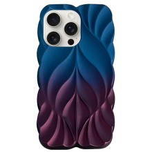 TPU чехол Leaf для Apple iPhone 15 Pro Max (6.7") – Темно-синий