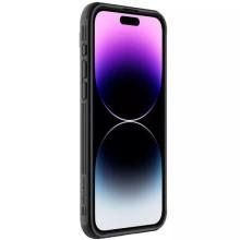 Карбоновая накладка Nillkin CamShield Pro Magnetic для Apple iPhone 15 Pro Max (6.7") – Черный