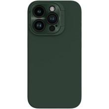 Чехол Silicone Nillkin LensWing Magnetic для Apple iPhone 15 Pro Max (6.7") – Зеленый