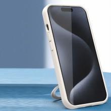 Чехол Silicone Case Full Protective NO LOGO with Ring для Apple iPhone 15 Pro Max (6.7") – Розовый