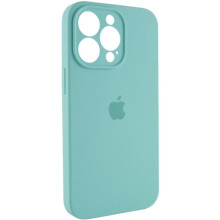 Чехол Silicone Case Full Camera Protective (AA) для Apple iPhone 15 Pro Max (6.7") – Бирюзовый