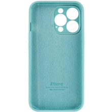 Чехол Silicone Case Full Camera Protective (AA) для Apple iPhone 15 Pro Max (6.7") – Бирюзовый