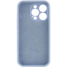 Чехол Silicone Case Full Camera Protective (AA) для Apple iPhone 15 Pro Max (6.7") – Голубой
