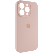 Чехол Silicone Case Full Camera Protective (AA) для Apple iPhone 15 Pro Max (6.7") – Розовый