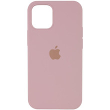 Чехол Silicone Case (AA) Logo with MagSafe для Apple iPhone 15 Pro Max (6.7") – Розовый
