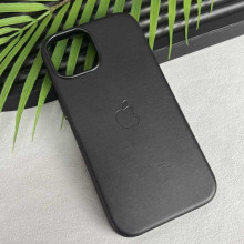 Кожаный чехол Leather Case (AAA) with MagSafe and Animation для Apple iPhone 15 Pro Max (6.7") – undefined