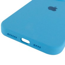 Чехол Silicone Case Full Protective (AA) для Apple iPhone 15 Pro Max (6.7") – Голубой