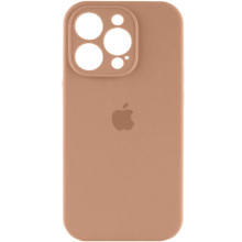 Чехол Silicone Case Full Camera Protective (AA) для Apple iPhone 15 Pro Max (6.7") – Бежевый