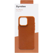 Чохол Syndee with MagSafe для Apple iPhone 15 Pro Max (6.7") – Гірчичний
