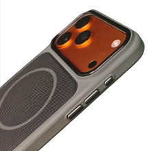 Чехол PC TechWoven Hybrid with MagSafe для Apple iPhone 15 Pro Max (6.7") – Серый
