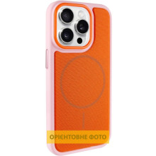 Чехол PC TechWoven Hybrid with MagSafe для Apple iPhone 15 Pro Max (6.7") – Розовый