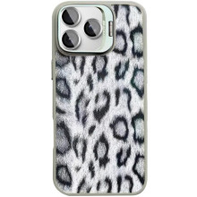 Чехол TPU+PC Wild Leopard with MagSafe and Lens для Apple iPhone 15 Pro Max (6.7") – Серый