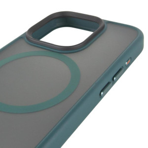 TPU+PC чехол Metal Buttons with MagSafe для Apple iPhone 15 Pro Max (6.7")