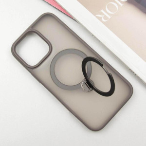 Чехол Ummi Colorful with MagSafe HQ Ring для Apple iPhone 15 Pro Max (6.7") – Серый