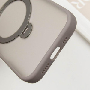 Чехол Ummi Colorful with MagSafe HQ Ring для Apple iPhone 15 Pro Max (6.7") – Серый