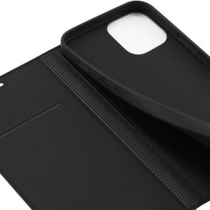 Чехол-книжка Dux Ducis с карманом для визиток для Apple iPhone 15 Pro Max (6.7") – Черный