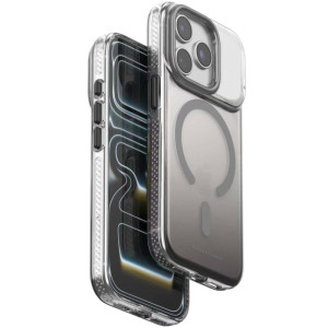 Чохол TPU+PC Puloka Resplendent with Magnetic Fit для Apple iPhone 15 Pro Max (6.7") – Сірий