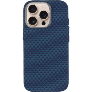 Чехол TPU+PC KVZV Triangular Pattern with Magnetic Fit для Apple iPhone 15 Pro Max (6.9") – Blue