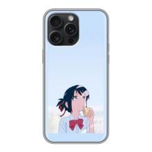 Чехол с персонажами АНИМЕ на iPhone 15 Pro Max – Мицуха
