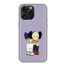 Чехлы для iPhone 15 Pro Max - Bearbrick Louis Vuitton (PREMIUMPrint) (Дружба Беарбрик)