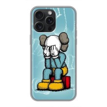 Чехлы для iPhone 15 Pro Max - Bearbrick Louis Vuitton (PREMIUMPrint) (Плач Bearbrick)