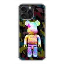 Чехлы для iPhone 15 Pro Max - Bearbrick Louis Vuitton (PREMIUMPrint) (Яркий Bearbrick)