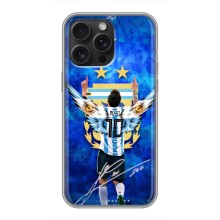 Чехлы для iPhone 15 Pro Max (Leo чемпион) (AlphaPrint) (Месси сборная)