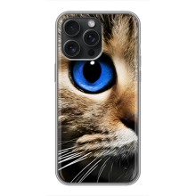 Чехлы с Котиками для iPhone 15 Pro Max (VPrint) (Глаз кота)