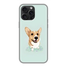 Чехлы с собаками для iPhone 15 Pro Max (VPrint) (Корги)