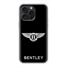 Чехлы с тематикой "Крутые машины" на iPhone 15 Pro Max (Logo Bentley)