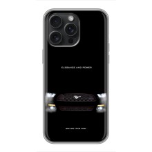 Чехлы с тематикой "Крутые машины" на iPhone 15 Pro Max (Черный Land Rover)