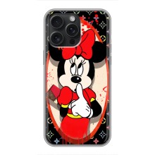 Чехол Disney Mouse iPhone 15 Pro Max (PREMIUMPrint) (Минни Маус ЛВ)