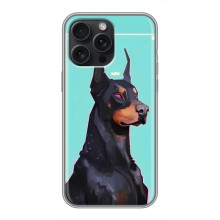 Чехол ДОБЕРМАН для iPhone 15 Pro Max (Король доберман)