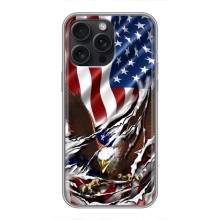 Чехол Флаг USA для iPhone 15 Pro Max (Флаг USA)