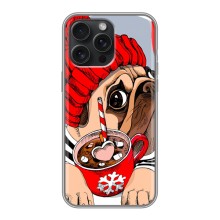 Бампер для iPhone 15 Pro Max з картинкою "Песики" (Сумний собака)