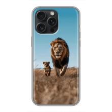 Чохол Король лев на Епл 15 Про Макс (Мусафа і Сімба)